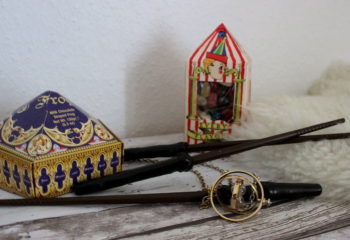 DIY: Harry Potter Zauberstäbe selber machen in nur 3 Schritten